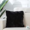 Agnes Luxury Chinchilla Faux Fur Pillow (18 In. x 18 In.) - as Pic