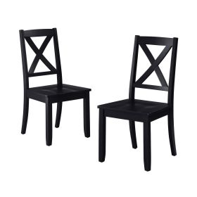 Maddox Crossing Dining Chairs, Set of 2 - Black