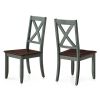 Maddox Crossing Dining Chairs, Set of 2 - Dark Seafoam