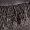 "Decorative" Shaggy Pillow with Lurex (18-in x 18-in) - as Pic