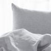 Pillow Cases Standard Size, Standard Pillow Cases Set of 2, Pillowcases Standard, Premium Soft Linen Pillow Case with Envelope Enclosure 20"x27", Clou