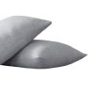 Pillow Cases Standard Size, Standard Pillow Cases Set of 2, Pillowcases Standard, Premium Soft Linen Pillow Case with Envelope Enclosure 20"x27", Clou