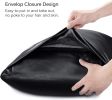 Silk Pillowcase for Hair and Skin, Mulberry Silk Pillow Cases 2Pack - Dark Gray - 50x66cm