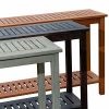 Eucalyptus Console Table, Espresso - as Pic