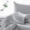 Pillow Cases Standard Size, Standard Pillow Cases Set of 2, Pillowcases Standard, Premium Soft Linen Pillow Case with Envelope Enclosure 20"x27", Clou