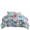 Ocean Life 4PC COMFORTER SET - FULL/QUEEN