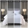 100% Cotton Sateen Embroidered Comforter Set - as Pic