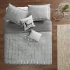 Metallic Printed Duvet Cover Set - as Pic